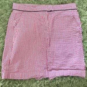 Striped Skirt with Pockets